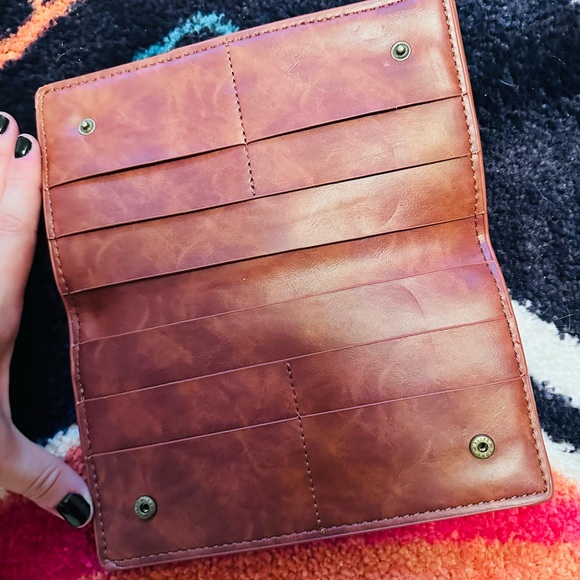 Western tote bag with matching wallet - Picture 7 of 11